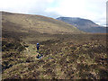 NH1076 : The upper basin of the Allt Eigidh by Karl and Ali