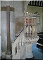 St Andrew, Okeford Fitzpaine: pulpit