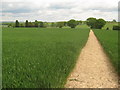 Footpath towards Middle Park Farm