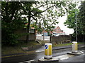 Rear entrance for pedestrians into Salisbury Railway Station