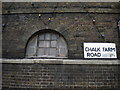 Street sign, Chalk Farm Road NW1