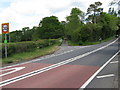 The Luth branching off the A272 at Wisborough Green