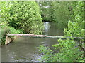 Water pipes over the River Arun at Loxwood