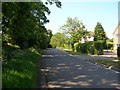 Rectory Road looking north, Roos