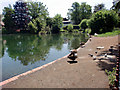TQ2162 : Lake, Bourne Hall Park, West Ewell, Surrey by Christine Matthews