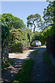 The closed end of School Lane, Thorney Hill