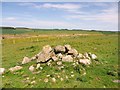 NT9737 : Clearance cairn north of Goatscrag Hill by Andrew Curtis