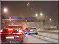 M2, Junction 3, during snow chaos