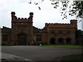 The entrance to the Stable Block, Stoneleigh Abbey