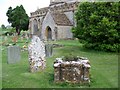 Remains of churchyard cross, Church of the Holy Trinity