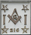 Plaque, Masonic Hall, Carnlough (3)