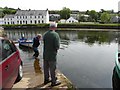 "Dympna" in the water, Cushendun