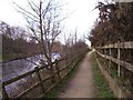 Bridleway along the River Mersey