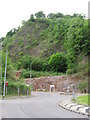 Quarry entrance near Radyr