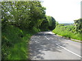 The B954 passing Bankhead near Alyth