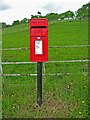 Rural postbox (Elizabeth II post mounted type) near A443