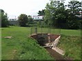 Waterhead Brook culvert under the railway