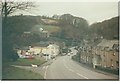 The A387 passing through Hessenford in 1985