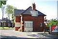 Cross Lane Hospital entrance lodge