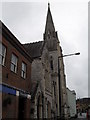 SU1430 : Salisbury URC - church spire by Basher Eyre