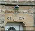 Datestone on a lodge of Towneley Hall, Cliviger