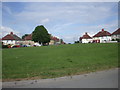 Roundabout at junction of Archer Rd & Wilson Rd, Ely, Cardiff