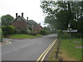 The Wealdway crosses Fordcombe Road