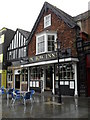 Salisbury Market Place- a wet day for al fresco (1)