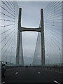 ST5186 : Western pier of the Second Severn Crossing by don cload