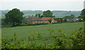 View across the field to Hillside House