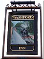 Sign for the Washford Inn