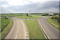 Roundabout on the A174 road near New Marske