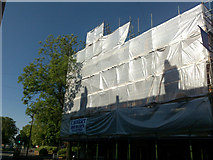 SK4933 : Iconic building under wraps by David Lally