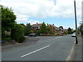 Approaching the junction of Highland Road and Highland Close