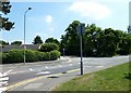 Approaching the junction of Blackbrook Lane and Thornet Wood Road