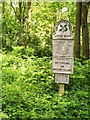 National Trust sign, Little Heath