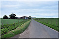 Road past North Meiklemoss Farm