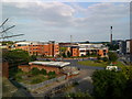 London Island and the BBC from the back of Lace Market House, High Pavement