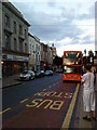 The 36 bus to Chilwell arrives at Angel Row