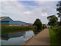 Industrial buildings adjacent to the Beeston Canal