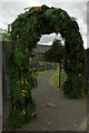 Arched entrance, Trefeglwys Church