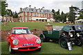 Classic cars at Highnam Court, Gloucestershire