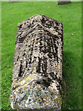 TF8709 : All Saints' church in Necton - C14 table tomb by Evelyn Simak
