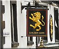 Sign for the Golden Lion