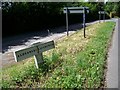 Boundary post, Alderbury