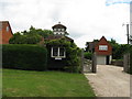 Penthouse accommodation for doves in Chiddingfold