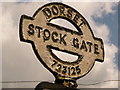 ST7212 : Stock Gaylard: signpost detail by Chris Downer