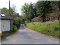 Cycle route heading north west from the well at Donhead St Mary