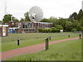 Smaller radio telescope