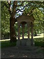 Victorian drinking fountain (disused) in Meersbrook Park